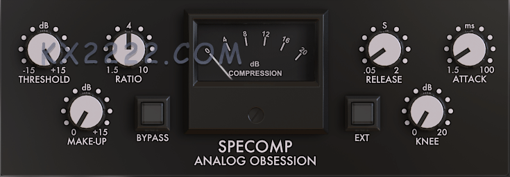 压缩器 Analog Obsession SPECOMP v1.0.0