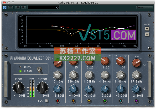Yamaha Vintage Channel Strip v1.2.6-V.R 雅马哈通道条插件插图 Yamaha Vintage Channel Strip v1.2.6-V.R 雅马哈通道条插件插图