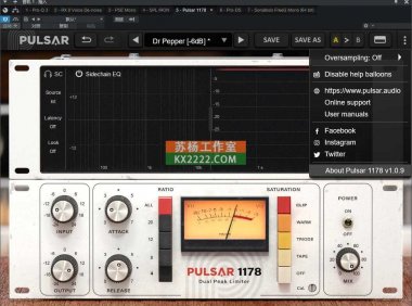 压缩器 Pulsar Audio 1178 V1.0.9