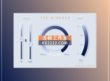 母带 Master Tones The Widener v1.0.0