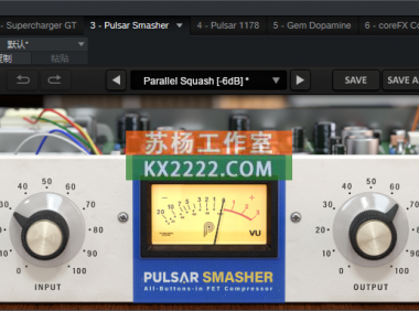 压缩 Pulsar Audio Pulsar Smasher v1.2.4
